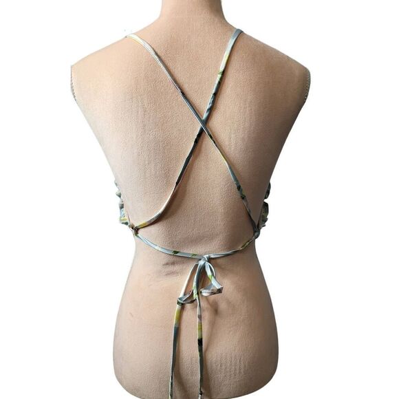 Dolls Kill Satin Strappy Back Crop Top - Picture 3 of 3